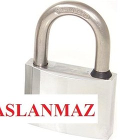 Resim Paslanmaz Krom Asma Kilit. Eval Marka. 40X60Mm 
