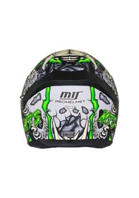 Resim Motosiklet Kask Ece 22.r06 Güneş Vizörlü Full Face Motor Kaskı Skull Yeni Çok Renkli 