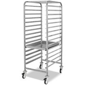 Resim Empero EMP.TT.2.7050 Tepsi Taşıma Arabası 50x70 Tepsiye Göre 