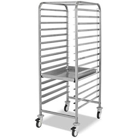 Resim Empero EMP.TT.2.7050 Tepsi Taşıma Arabası 50x70 Tepsiye Göre 