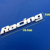 Resim Racing Bagaj Logosu Krom 