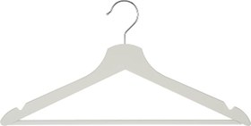 Resim IKEA "Bumerang" ahşap elbise askısı, 8’li paket, masif ahşap, beyaz 