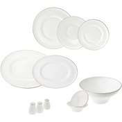 Resim Jumbo Platin Star 60 Parça 12 Kişilik Yemek Takımı 