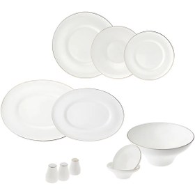 Resim Jumbo Platin Star 60 Parça 12 Kişilik Yemek Takımı 
