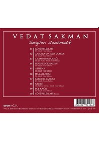 Resim Vedat Sakman - Sevgileri Unutmadık CD 