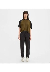 Resim 80's Mom Kadın Jean Pantolon - Stonewash Siyah 