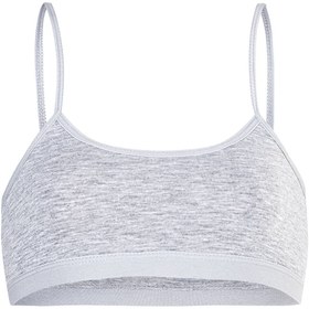 Resim ÖZKAN underwear Özkan 42324 3'lü Paket Kız Çocuk Pamuklu Süprem Esnek Rahat Pedsiz İnce Askılı Alıştırma Sütyeni Yar 