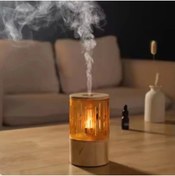 Resim OEM Mum Işığı Görünümlü Taşınabilir 125ml Kapasiteli Işıklı Aroma Yayıcı - TRD5915-9699 