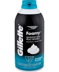 Resim Gillette Foamy Sensitive Tıraş Köpüğü 311 G 