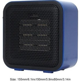 Resim Jialan 600 W Masaüstü Radyatör Mini Elektrikli Isıtıcı Pg 