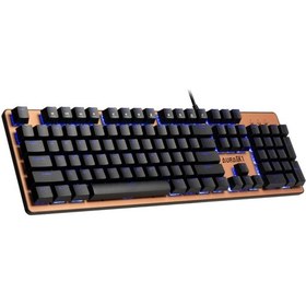 Resim Gamdıas Aura Gk1, Usb Kablolu, İngilizce, Rainbow Backlight, Red Mekanik Switch, Bronz Edition, Gaming Klavye 12934554 