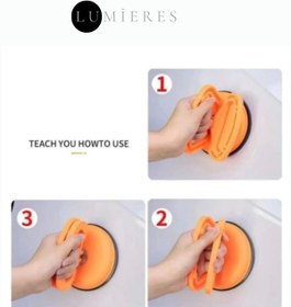 Resim Lumieres Özel Seri Çok Amaçlı Pratik Araba Otomobil Kaporta Vakum Araç Göçük Giderici Vantuz Mini Boy 