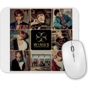 Resim Baskı Dükkanı Bts You Never Walk Alone Mouse Pad 