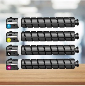 Resim Canon C-exv64 Uyumlu Toner Set / İmagerunner Advance Dxc-3930i -3922i -3935i -3926i 