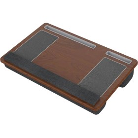 Resim Perfect Kucak Masası Bilgisayar Dizüstü Masa Standı Bilek Dinlenme Telefon Tablet Slot Brown (Yurt Dışından) 