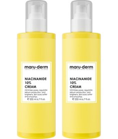 Resim Maruderm özel fiyat niacinamide %10 leke karşıtı ve gözenek sıkılaştırıcı krem 200 ml x 2'li set 