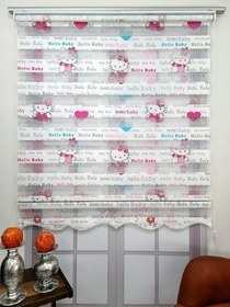 Resim BBB Desenli Stor Zebra Perde 100x200 HelloBaby-MZ112 