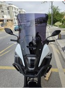 Resim Motocam Honda Nx 500 Ön Cam 48cm 2025 Model Siyah Renkli 4mm Uzun Cam 
