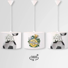 Resim Popcorn Kids Champıons Daire Sarkıt Aydınlatma (Large) 