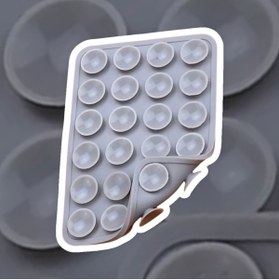 Resim Case collection Slikon Çift Taraflı Vantuz Telefon Tutucu Vakum,Cama Yapışan Çift Taraflı 