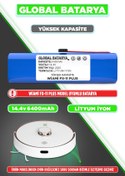 Resim GLOBAL BATARYA Wiami Fx-11 Plus Akıllı Robot Süpürge Bataryası 14.4v 6400Mah Pil (YÜKSEK KAPASİTE) 