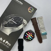 Resim Ms Tech Haino Teko Watch 4 Pro Curved Amoled Ekran 3 Kordonlu Akıllı Saat Premium Seri 