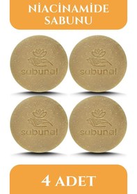 Resim Sabunal Niacinamide Sabunu 4 Adet - Aydınlatıcı - Siyah Nokta ve Akne Sabunu 