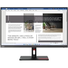 Resim LENOVO LVK 63DFKAT4TK 27 4MS IPS Monitör LVK 63DFKAT4TK 27 4MS IPS Monitör