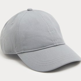Resim Pamuklu Erkek Şapka - Gri / 1SIZE 