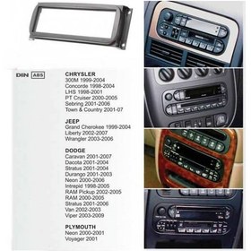 Resim Grand Cherokee Teyp Çerçevesi Jeep Teyp Çerçevesi Chrysler Teyp N11.327 