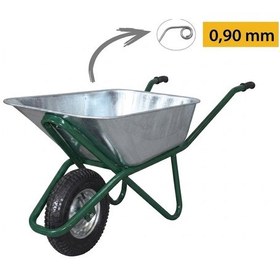 Resim Kanat Pro El Arabası Rulmanlı Havalı Teker Galvaniz 