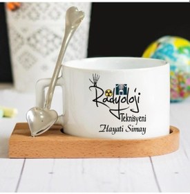 Resim Radyoloji Teknisyeni Lüks Fincan Seti 