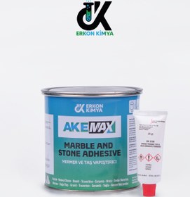 Resim ERKON KİMYA Akemax Mermer ve Taş Yapıştırıcı - Bej 