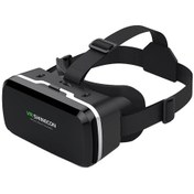Resim Vr Shınecon Sc-g04a Cep Telefonu Vr Gözlük 3d Oyun Kask Akıllı Saplı Dijital Gözlük Siyah 