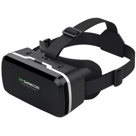 Resim Vr Shınecon Sc-g04a Cep Telefonu Vr Gözlük 3d Oyun Kask Akıllı Saplı Dijital Gözlük Siyah 