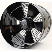 Resim Bahçıvan 35.5 cm çapında BORAX 350-2K 2050 D/D 220/230 volt Monofaze Aksiyel Kanal Tipi Fan 