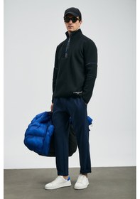 Resim Lufian Erkek Art Sweatshirt 112030191 Siyah Siyah 