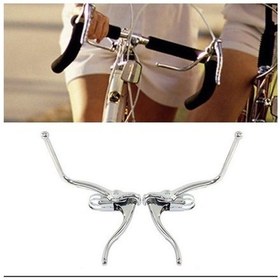 Resim Novahub Alüminyum Alaşım Bisiklet Güvenlik Damla Barlar Fren Kolları A 