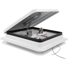 Resim Uno Tecnica Çift Fanlı Ekonomik 12V Tavan Havalandırması 