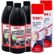 Resim Çok Amaçlı Temizleyici Köpük 500 Ml 3 Adet + Oto Bebe Şampuanı 750 Ml 2 Adet + 5 Adet Al, 3 Öd 