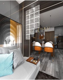 Resim areldekor Mdf Seperatör / Paravan / Oda Bölücü 