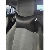 Resim Simli Siyah Boyun Yastığı Fiyonk 2 Adet 