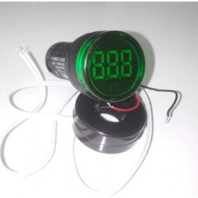 Resim Tianyi Ad116dsa-Y 22mm Ampermetre Yeşil Tork 