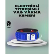 Resim Renkli Elektrikli Titreşim Kemeri, Masaj ve Rahatlama Için 7.2W Güç 
