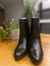 Resim Agora Shoes Kadın Topuklu Bot&bootie Cerin - Siyah 
