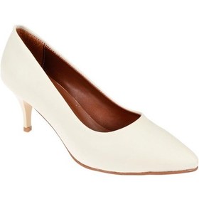 Resim Pullman Kadın Topuklu Ayakkabı Bşk-1620 Bej-bej 