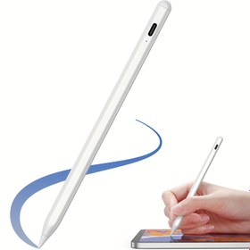 Resim For iPad için Stylus Kalem - Hızlı Şarj, Eğim Duyarlı ve Koltuk Reddetme ile Dijital Kalem for ipad Tablet için, for ipad Kalem ile Uyumlu, for ipad/Pro/Air/Mini için Uyumlu 
