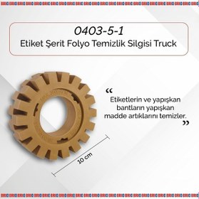Resim Brio Etiket Serit Folyo Temizlik Silgisi Truck 