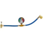 Resim R134a Araç Klima Soğutucu Akışkan Şarj Hortumu Kiti Göstergeli Şarj Hortumu, Klima 1/2 Şarj Ölçüm Kiti Ca 