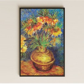 Resim Van Gogh İmparator Tacı Çiçekleri Pleksi Tablo 